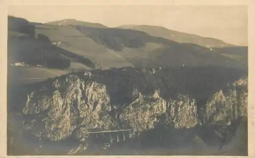 Postcard Austria Semmering Weinzettel Wand 1939