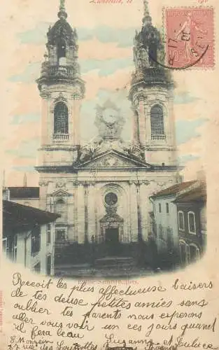 CPA Post card France Luneville Eglise Saint-Jacques