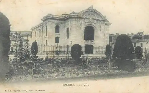 CPA Postcard France Castres Le Theatre
