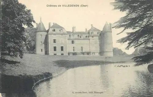 CPA Postcard France Chateau de Villegenon
