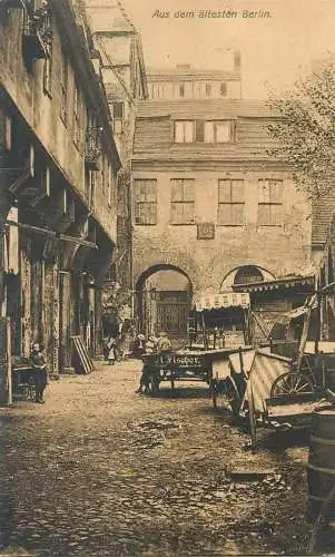Postcard Germany aus dem altesten Berlin
