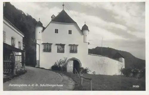 Postcard Germany Sarmingstein Schallberghaus