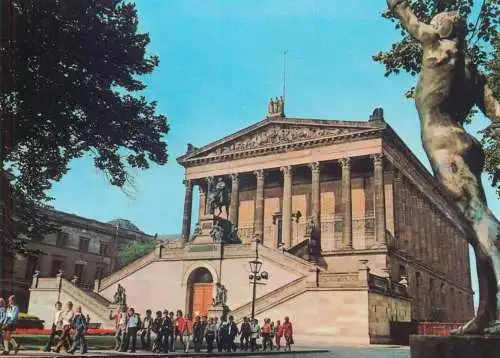 Postcard Germany Berlin Haputstadt der DDR National Gallery