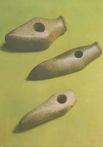Postcard Stone Axes  1st half of the 2nd millennium BC