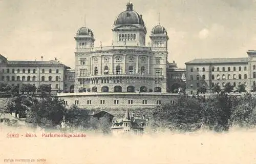 Postcard Switzerland Bern Parlamentsgebaude