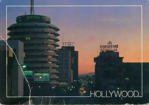 Postcard United States > CA - California > Los Angeles Hollywood 1988