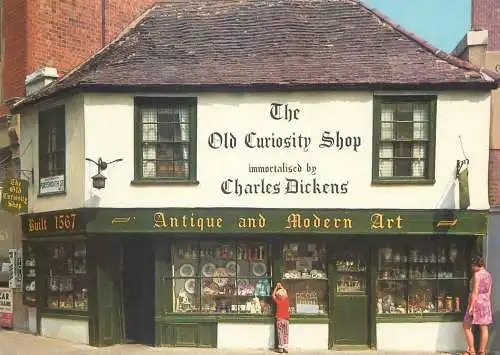 Postcard United Kingdom > England > London the old curiosity shop