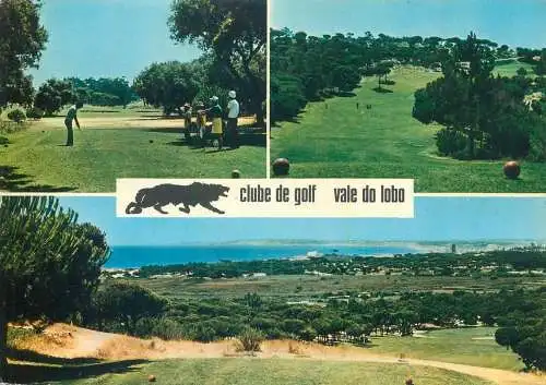 Golf & miniature golf related postcard Portugalia Vale do Lobo 1972