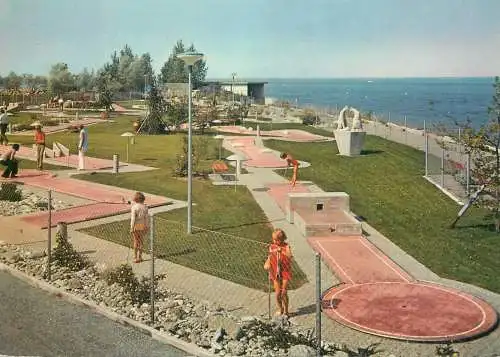 Golf & miniature golf related postcard Switzerland Romanshorn am Bodensee