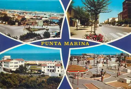 Golf & miniature golf related postcard Italy Punta Marina