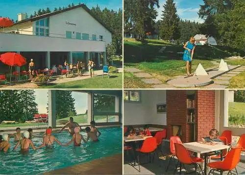 Golf & miniature golf related postcard Switzerland Montfaucon Franches Montagnes