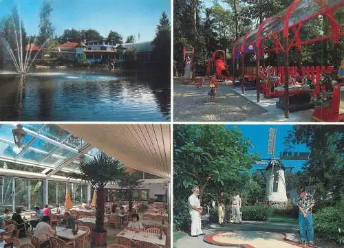 Golf & miniature golf related postcard Switzerland restaurant bar dancing Florida