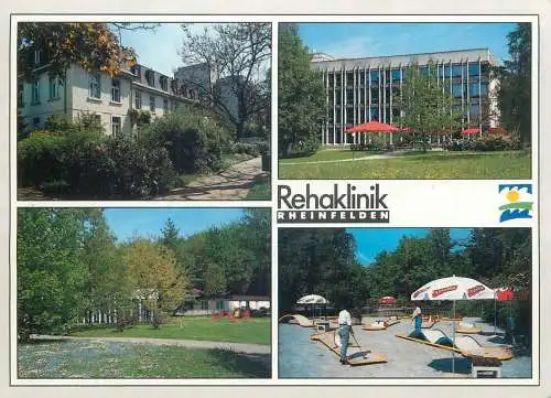 Golf & miniature golf related postcard Switzerland Rehaklinik Rheinfelden