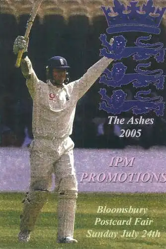 Advertising Bloomsbury Postcard Fair The Ashes 2005