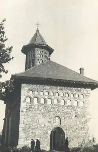 Postcard Romania Bacau St John church