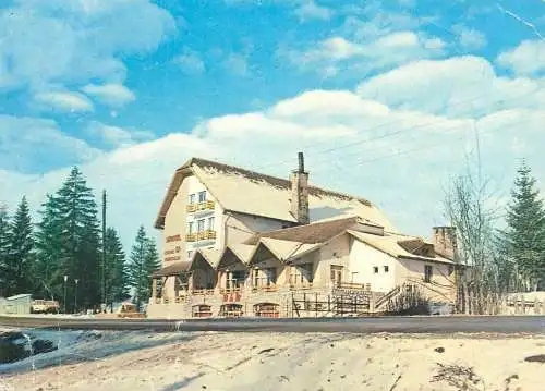 Postcard Romania Izvorul Muresului tourist inn