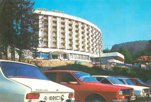 Postcard hotels restaurants Romania Sovata Faget hotel 1979