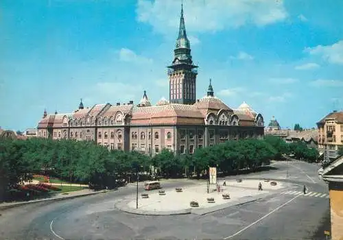 Postcard Serbia Subatica clocktower