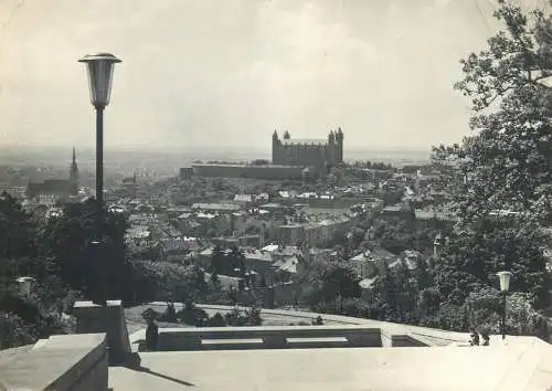 Postcard Slovakia Bratislava hrad 1966