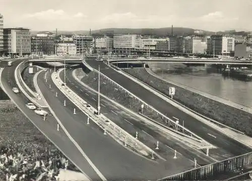Postcard Germany Saarbrucken Teilansicht