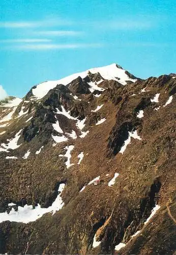 Postcard Austria Tirol Nurnberger Hutte mountain