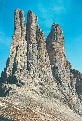 Postcard Italy Dolomiti torri dal Vajolet