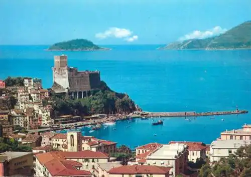 Postcard Italy Lerici panoramic view Golfo di la Spezia