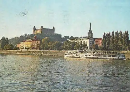 Postcard Slovakia Bratislava 1970