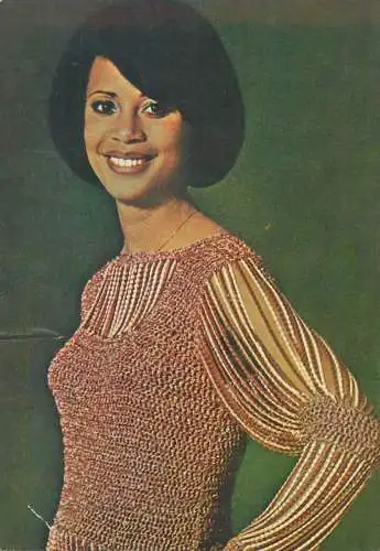 Postcard Claude Lemeret TV presenter