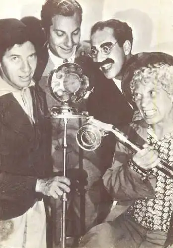 Post card Marx Brothers