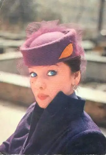 Postcard Margareta Paslaru