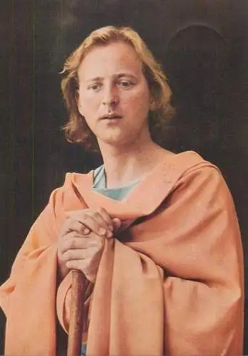 Postcard Passionspiele Oberammergau Bierling Werner as Johannes
