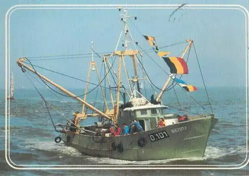 Postcard Transport sailing vessels Benny 1987