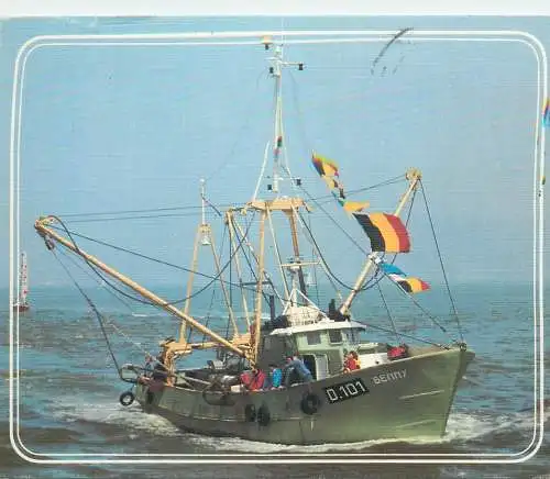 Postcard Transport sailing vessels Benny 1987