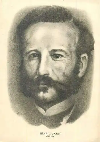 Postcard Henri Dunant