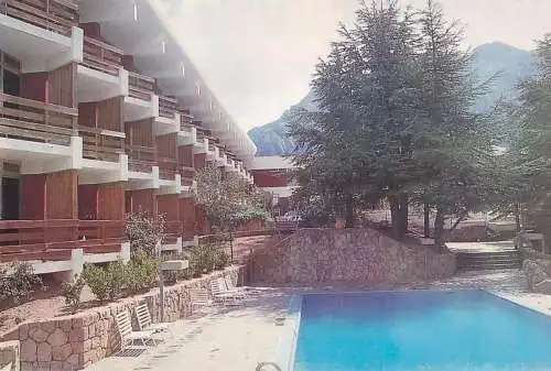 Postcard Africa Algerie Hotel El-Arz pool