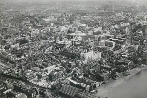 Postcard United Kingdom > England > London St. Paul's Cathedral aerial