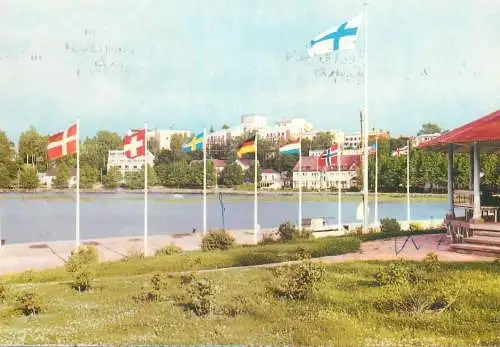 Postcard Finland Lappeenranta Kylpylaitos 1965