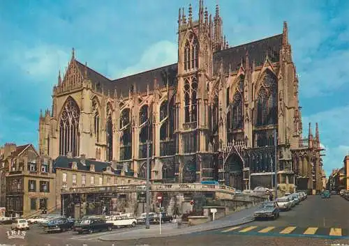 Postcard France Moselle Metz Saint Etienne cathedrale