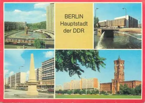 Postcard Germany Berlin 1984