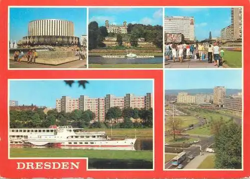 Postcard Germany Dresden stallhof