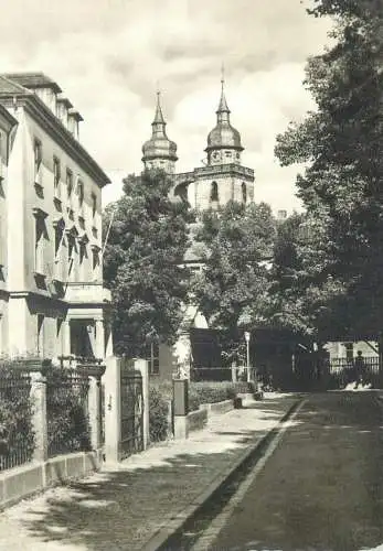 Postcard Germany Bayreuth Stadtkirche