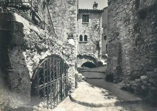 Postcard France Cote d'Azur Eze-Village Palais du Prince de Suede