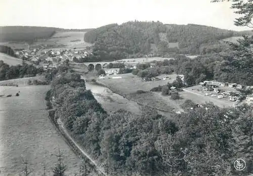 Postcard Belgium Dohan-sur-Semois vu du Rocher de "La Chevauchee"