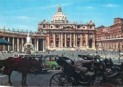 Postcard Italy > Lazio > Roma (Rome) > San Pietro Vaticano 1965