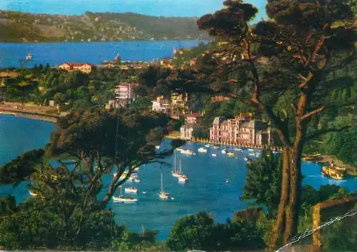 Postcard Turkey Istanbul Bay of Bebek on the Bosphorus