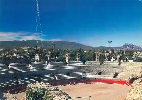 Postcard France Var Saint-Raphaël Frejus l'interieur des Arenes 1991