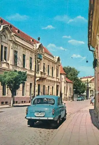 Romania carte postala vedere din Sf. Gheorghe