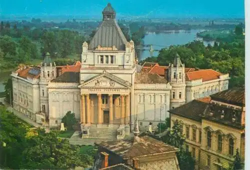 Romania carte postala Arad Palatul Cultural