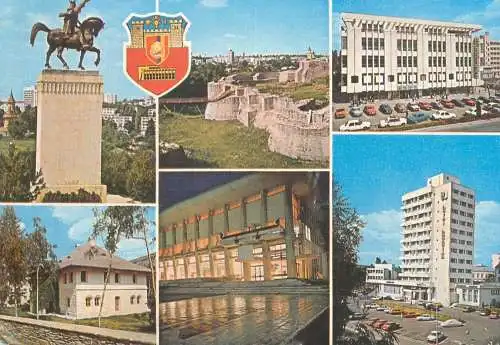 Romania carte postala Suceava diverse aspecte